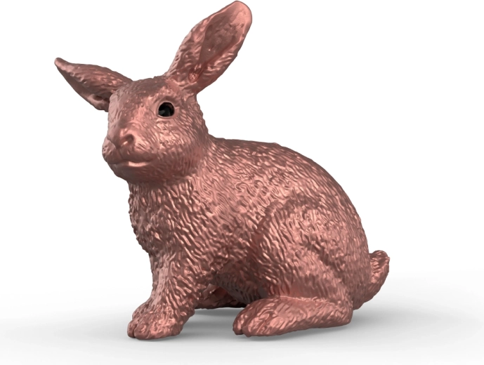 Décoration de Pâques – lapin rose doré, édition limitée 2026