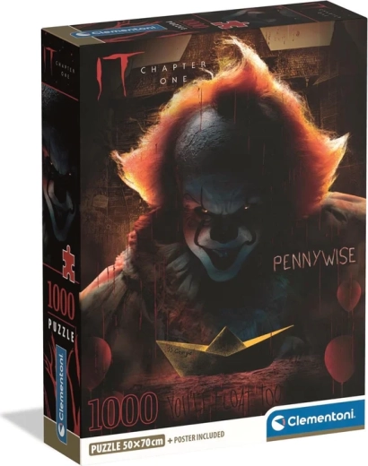 Puzzle Clementoni Horror Collection 1000 pièces