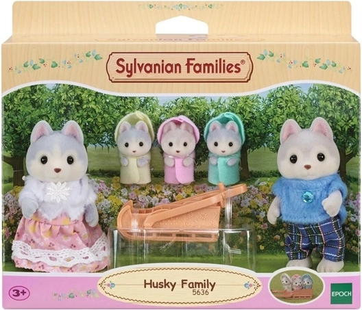Famille husky Sylvanian Families