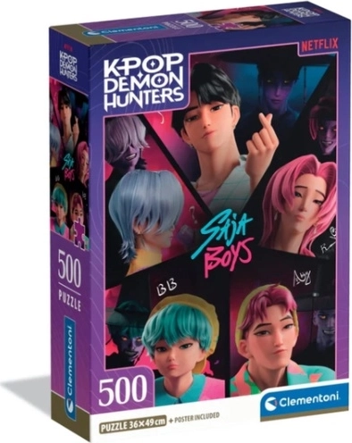 Puzzle CLE 500 pièces K-Pop Demon Hunters – Saja Boys