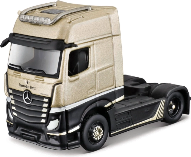 Maisto Mercedes-Benz Actros 1851 doré-noir 1:64