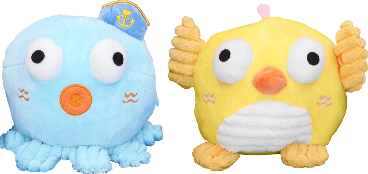 Peluche répétitive 15 cm - 1 pièce
