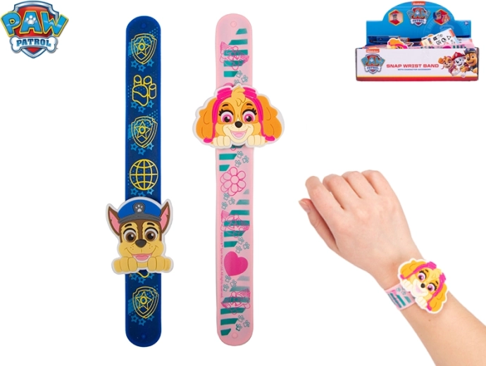 Bracelet en silicone auto-enroulant PAW PATROL pour enfants