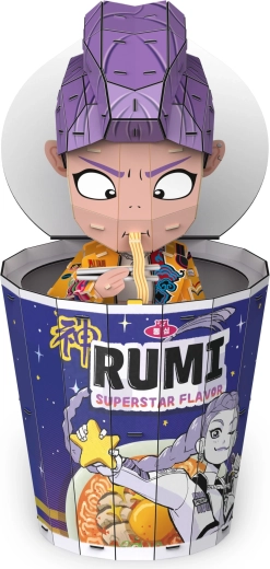 FDP gobelet de ramen K-POP avec figurine Rumi (Demon Hunters) – puzzle 3D - 1 pièce