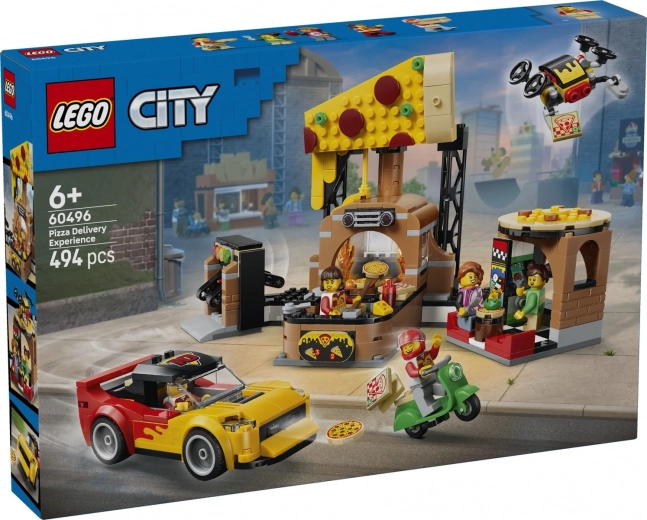 LEGO City Livraison de pizzas avec véhicules