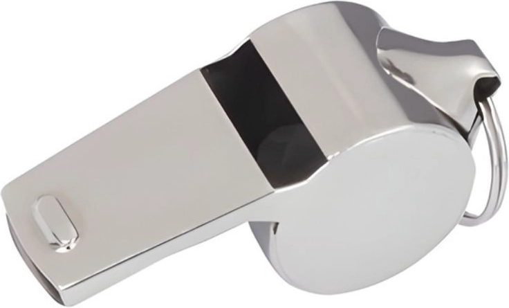 Sifflet en métal GRAND avec bille