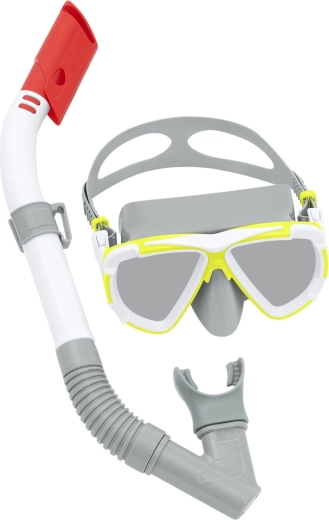 Kit de snorkeling Bestway blanc pour jeunes