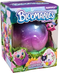 Fleur Hatchimals Bloomables Puppyfly avec transformation en papillon et accessoires - 1 pièce
