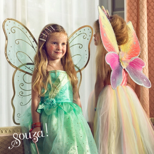 Souza! déguisement enfant fée Camille (3–4 ans, 98–104 cm)