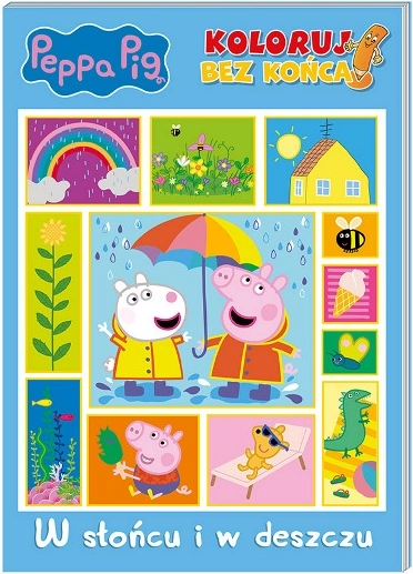 Peppa Pig – Coloriages infinis 3 : Au soleil comme sous la pluie