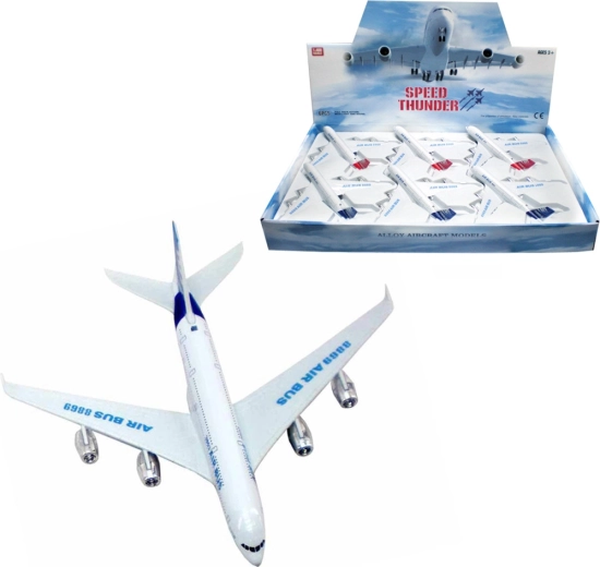 Modèle en métal - Avion civil 18 cm