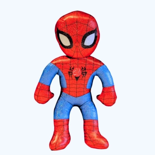 Peluche Spider-Man avec sons – édition scintillante pour le 100e anniversaire de Disney