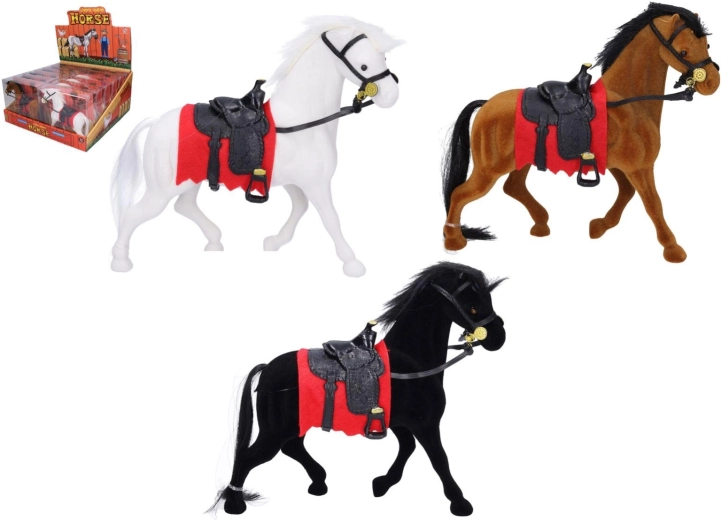 Figurine de cheval 17 cm - 1 pièce