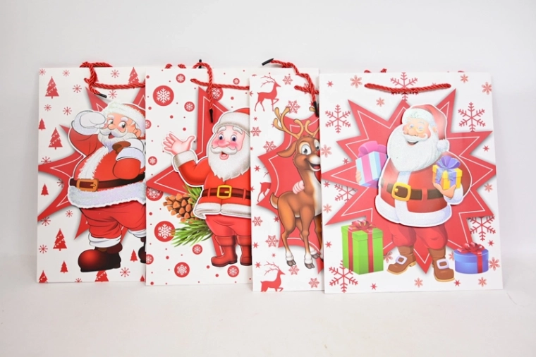 Sac cadeau de Noël moyen