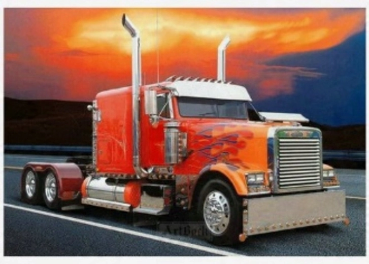 Norimpex peinture par numéros Camion orange 40 × 50 cm