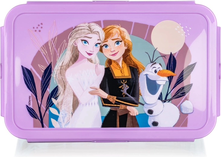 Boîte à goûter pour enfants FROZEN avec clip 1,19 l