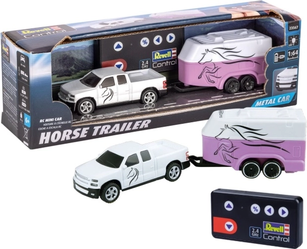 Revell RC mini voiture avec remorque pour chevaux