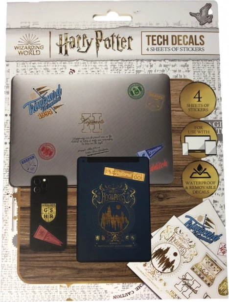 Autocollants HARRY POTTER – lot de 4 planches