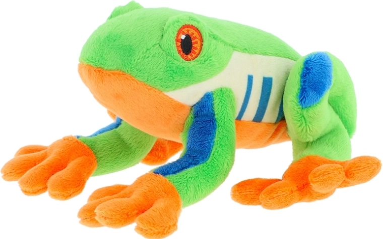 Peluche grenouille arboricole Keeleco 15 cm