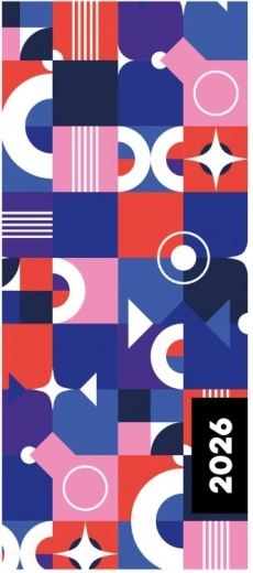 Agenda mensuel Fashion en PVC pour l’année 2026