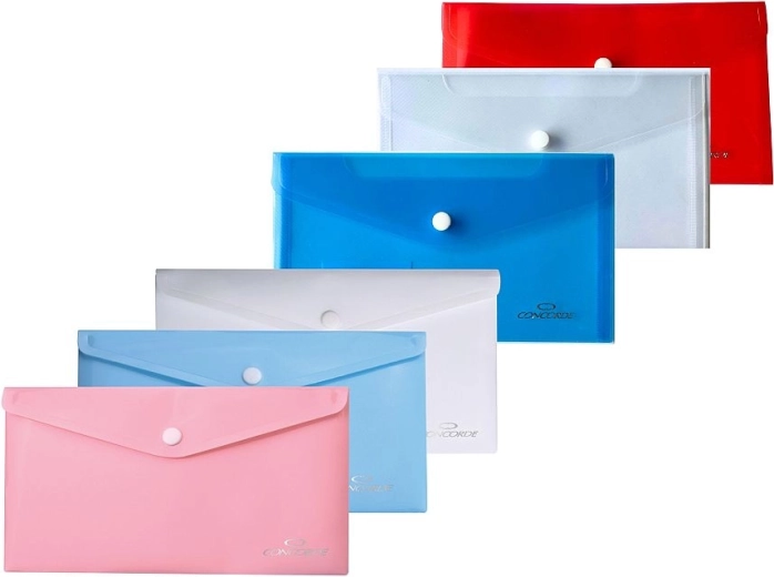 Chemises à bouton-pression DL CONCORDE, assortiment de couleurs