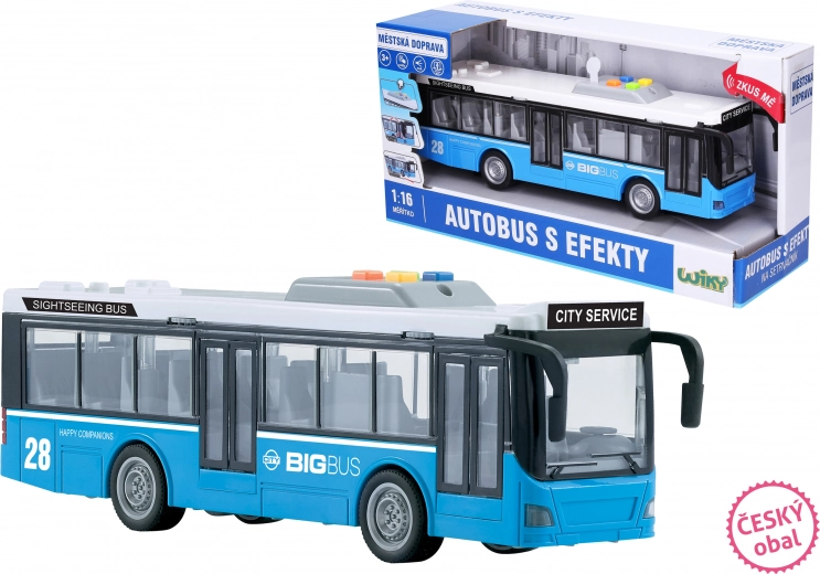 Autobus avec Effets pour Enfants 29 cm