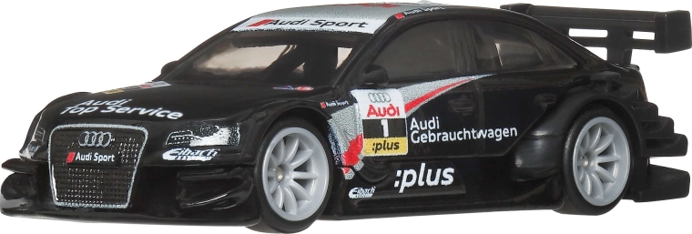 Hot Wheels Premium Voitures culte Aero Styles Audi A4 2008 noire 1:64