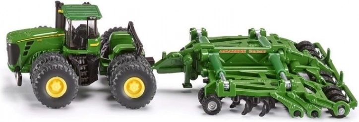 Tracteur John Deere et kit de labour