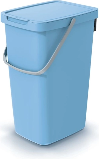 Poubelle SYSTEMA Q Collect 20 l bleu clair