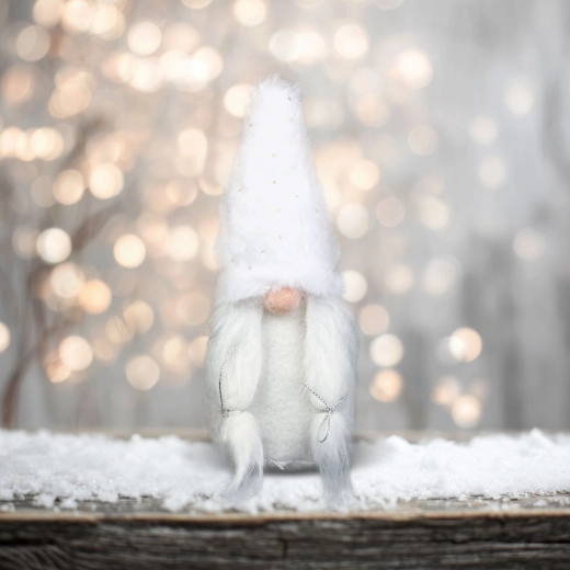 Lutin scandinave textile 22 × 8 × 8 cm