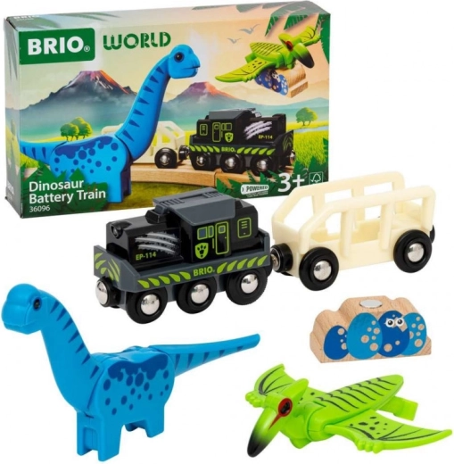 Train dinosaure Brio à piles
