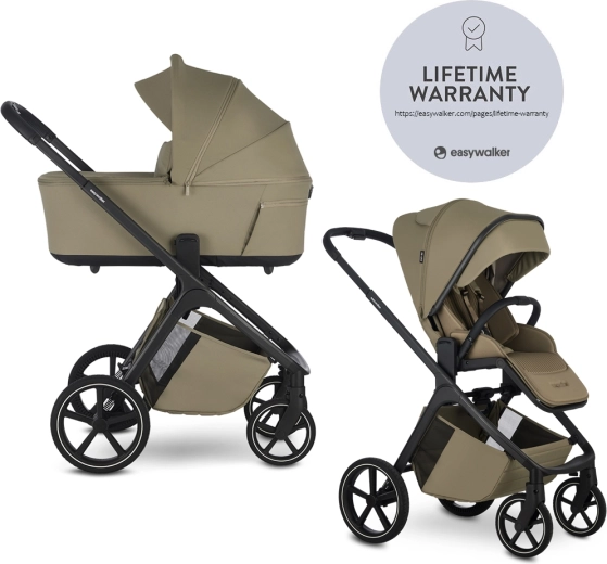 Easywalker Zoey Go poussette combinée moss green