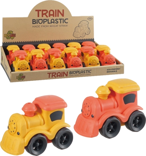 Petite voiture en bioplastique pour tout-petits 11 cm