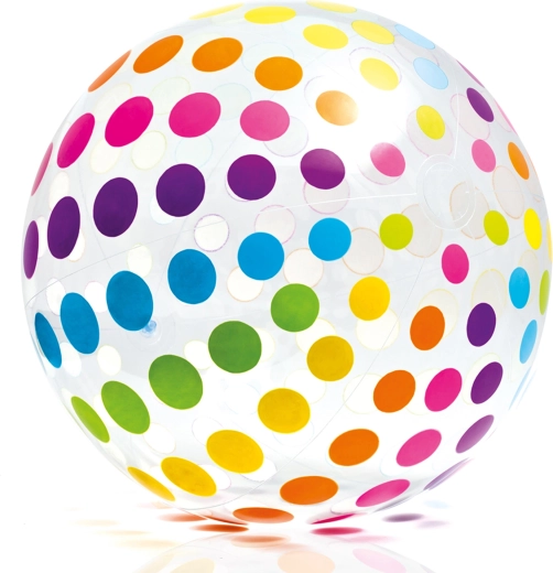 Grand ballon de plage gonflable 107 cm INTEX