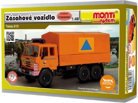 Seva Monti System véhicule d’intervention Tatra 815 1:48 – kit de construction
