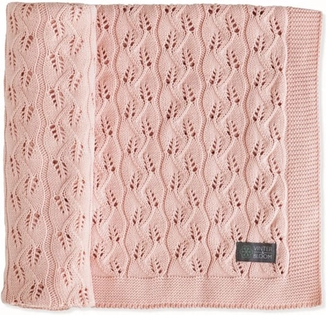Couverture Vinter & Bloom Moment Organic cloud pink