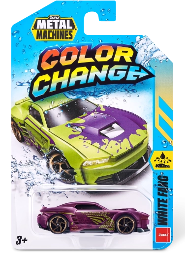 Voiture Metal Machines à couleur changeante