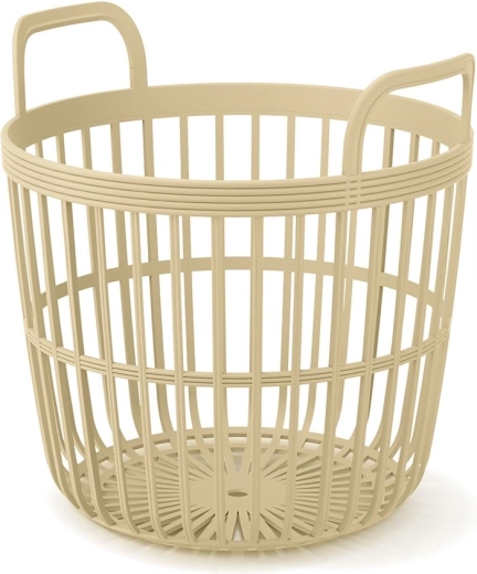 Panier Zoe avec poignées 36,4 cm paille