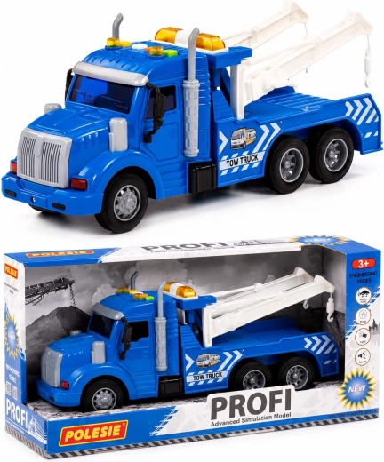 Camion de remorquage Polesie Profi avec sons - 1 pièce