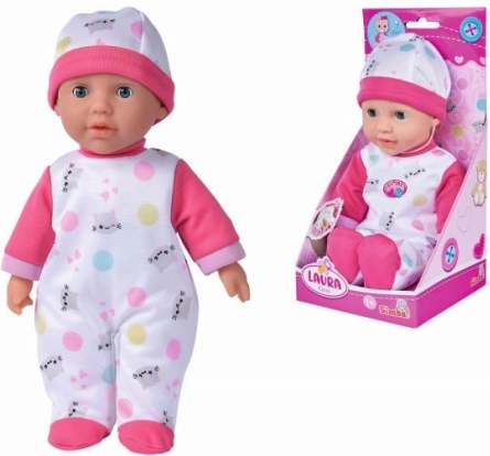 Poupée Laura Bébé Mignon avec Sons