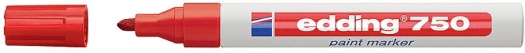 Marqueur laque edding 750, rouge