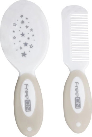 Freeon set de peigne et brosse à cheveux