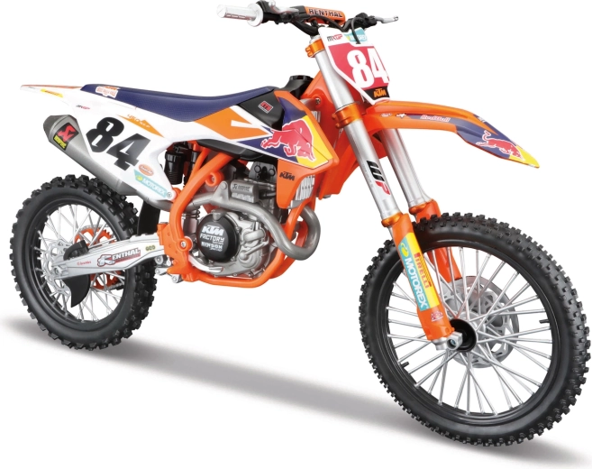 Moto Maisto Red Bull KTM 450 SX-F Factory Edition 2018 Jeffrey Herlings #84 1:6