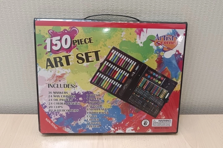 Set de loisirs créatifs pour peinture, 150 pièces
