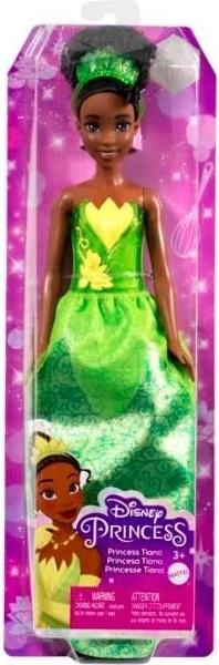 Poupée DISNEY PRINCESS Tiana en robe verte