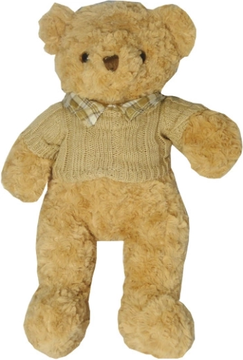 Ourson en peluche avec petit pull 48 cm
