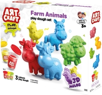 Art Craft set de modelage animaux domestiques 168 g