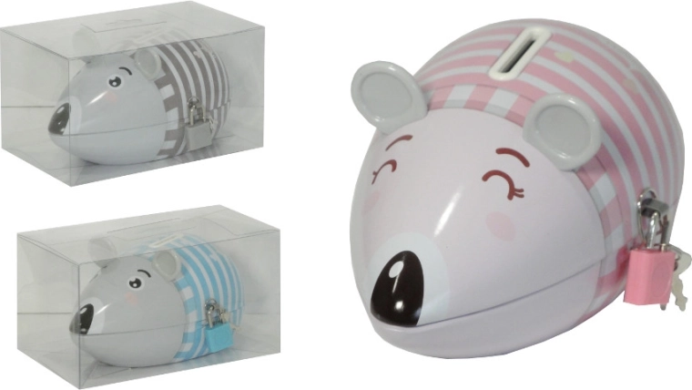 Tirelire souris – tirelire colorée pour enfants
