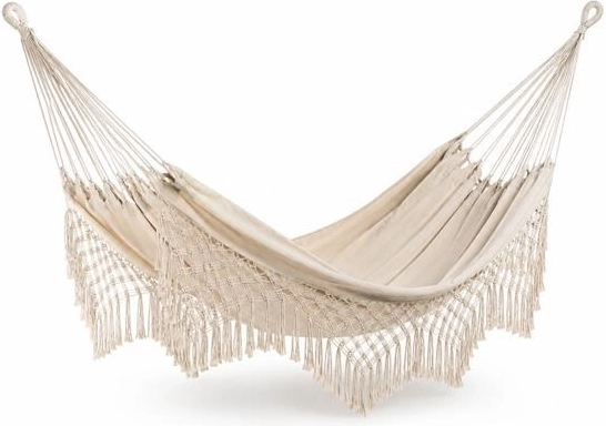 Hamac suspendu bohème Baby Mix beige
