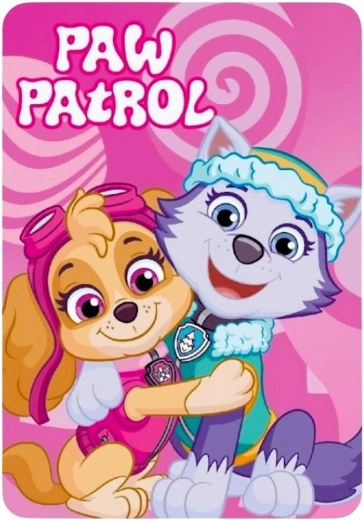 Couverture en polaire Pat’ Patrouille